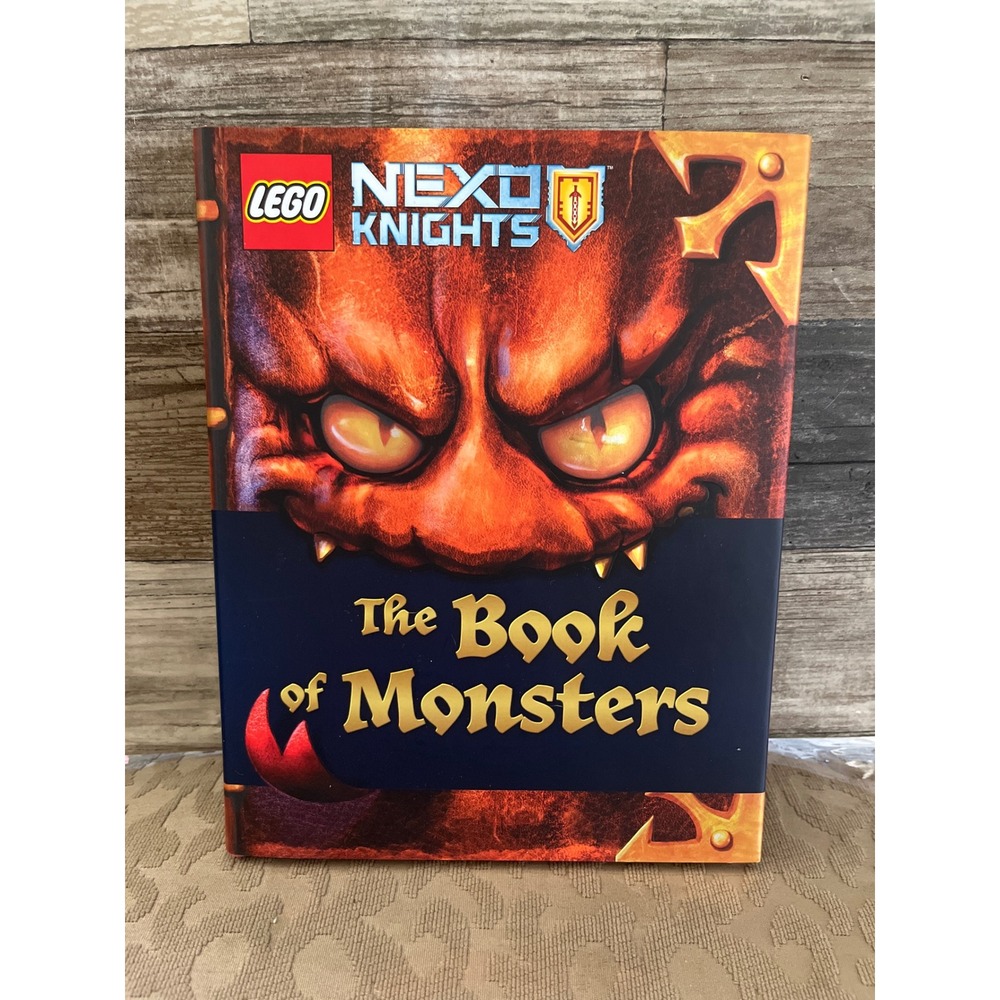 LEGO Nexo Knights The Book of Monsters Hardcover Scholastic 9781338034882 2016